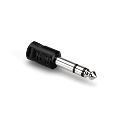 Hosa 3.5 mm TRS to 1/4 in TRS Adaptor