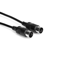 Hosa 10' MIDI Cable Black