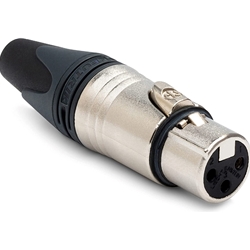 Neutrik  XLR 3-Pin Nickel Female Connector