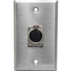 Rapcohorizion Single Female XLR Wall Plate