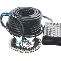 On-Stage 24 x 4 100' Audio Series Stage Snake