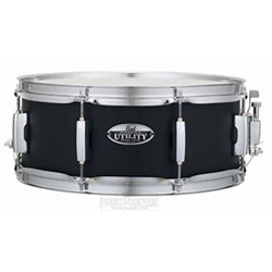 Pearl 14"x5.5" 6 PLY MAPLE Satin Black Snare