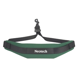 Neotech Soft Saxophone Strap Green  W/Swivel Hook
