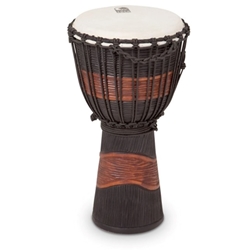 Toca 10" Street Series Djembe Brown & Black, Medium