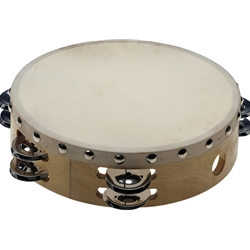 Stagg 8" Pre-Tuned Wooden Tambourine