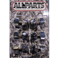 All Parts TK-7558-010 3x3 Economy Keys Chrome (Qty 6)
