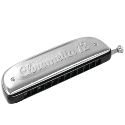 Hohner 255C Chrometta 12 Chromatic Harmonica Key C