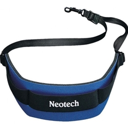 Neotech Soft Saxophone Strap Blue w/swivel hook