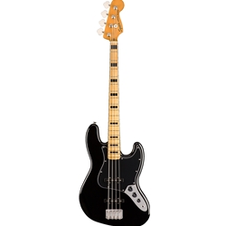 Squier Classic Vibe '70s Jazz Bass,Black Electric Bass Guitar