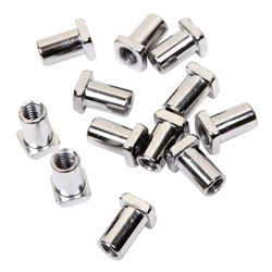 Gibraltar SC-LN 7/32" Small Swivel Nut Inserts for Snare Tom Drum Lug 12 Pack