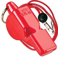 Fox 40 Mini With Breakaway Lanyard Red