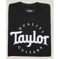 Taylor Basic Black Logo T-Shirt - X Large