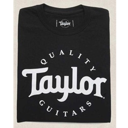 Taylor Basic Black Logo T-Shirt - XX Large