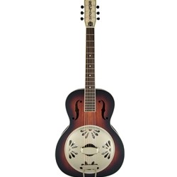 Gretsch G9240 Alligator Round-Neck, Mahogany Body Biscuit Cone Resonator Guitar, 2-Color Sunburst