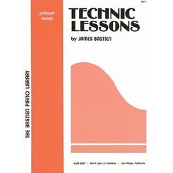 Bastien Piano Library Technic Lessons Primer Level