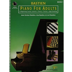 Bastien Piano For Adults, Book 1