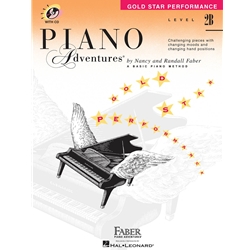 Piano Adventures Level 2B  Gold Star Performance with Online Audio