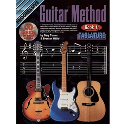 Progressive Guitar Method Book 1: Tab (Book/digital download)