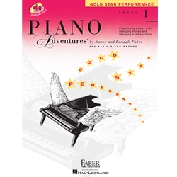 Piano Adventures Level 1 Gold Star Performance Book