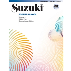 Suzuki Violin School, Volume 2 Book & CD