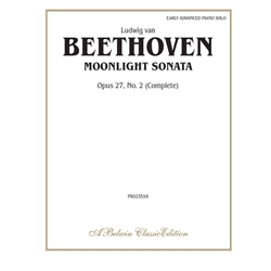 Beethoven: Moonlight Sonata, Opus 27, No. 2 (Complete)