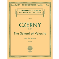 School of Velocity, Op. 299 Complete
Schirmer Library of Classics Volume 161