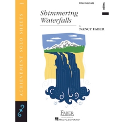 Shimmering Waterfalls Intermediate Level 4 Piano Solo