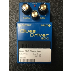 Boss BD2 Bluesdriver Preowned