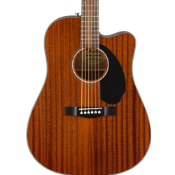 Fender CD-60SCE Dreadnought, All Mahogany Acoustic Electric Guitar