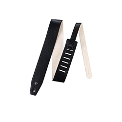 Dunlop BMF01BK 2.5 in Classic Black Guitar Strap