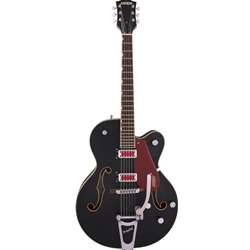 Gretch G5410T Electromatic "Rat Rod" Hollow Body Single Cut with Bigsby, Rosewood Fingerboard, Matte Black
Electric Guitar