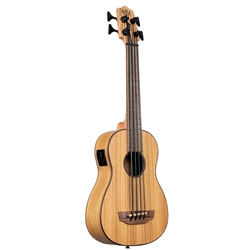 Kala Zebrawood Acoustic Electric U-BASS
