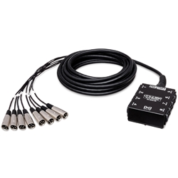 Hosa 25" 8 Channel XLR to XLR Audio Snake
