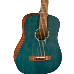 Fender FA-15 3/4 Scale Steel with Bag, Blue Acoustic Guitar