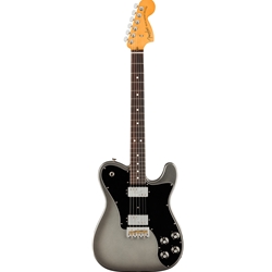 Fender American Professional II Telecaster Deluxe, Rosewood Fingerboard, Mercury Electric Guitar