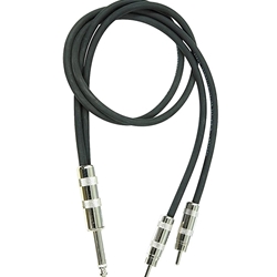 Horizion Male 1/4 to Two RCA Male 6' Cable