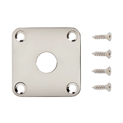 Gibson Metal Jack Plate, Nickel