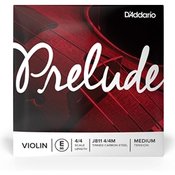 D'addario J811 Prelude Violin Single E 4/4 String
