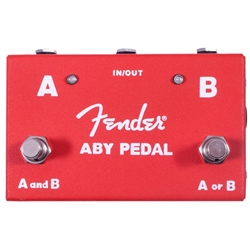 Fender 2-Switch ABY Pedal, Red