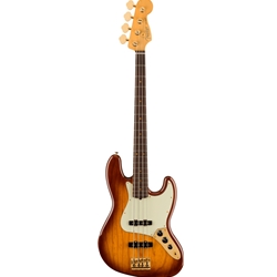 Fender 75th Anniversary Commemorative Jazz Bass 2-Color Bourbon Burst Electric Bass