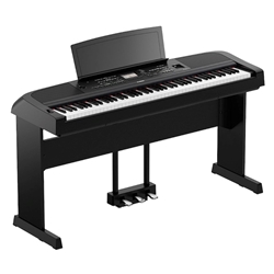 Yamaha DGX-670 88-Key Portable Grand Piano Black