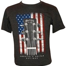 Martin AMERICAN FLAG 3X Large TEE Shirt