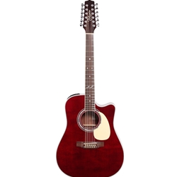 Takamine John Jorgenson Model 12 String Dreadnought Cutaway with case