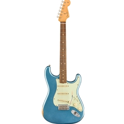 Fender Vintera Road Worn '60s Stratocaster, Pau Ferro Fingerboard, Lake Placid Blue Electric Guitar