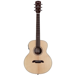 Alvarez LJ2E Little Jumbo Travel Acoustic Electric Guitar w/deluxe Gig Bag