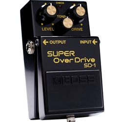 Boss SD-1 Super Overdrive Limited Edition 40th Anniversary Effect Pedal
