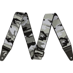 Fender Weighless Strap, Winter Camo