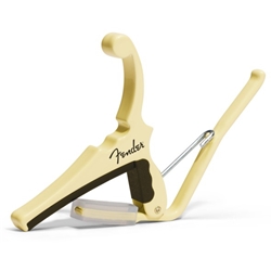 Fender x Kyser Quick Change Electric Guitar Capo, Olympic White