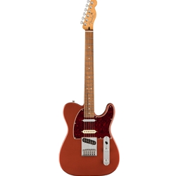 Fender Player Plus Nashville Telecaster, Pau Ferro Fingerboard, Aged Candy Apple Red Electric Guitar