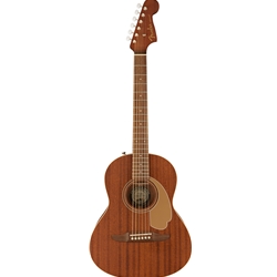 Fender Sonoran Mini Acoustic Electric Guitar All Mahogany